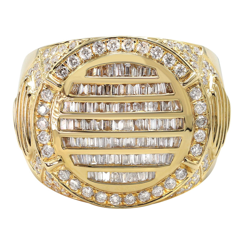 Mens Diamond Ring | 1.4 Carats | 12.29 Grams