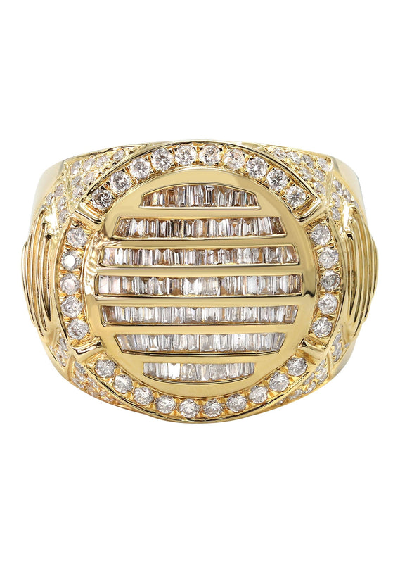 Mens Diamond Ring | 1.4 Carats | 12.29 Grams