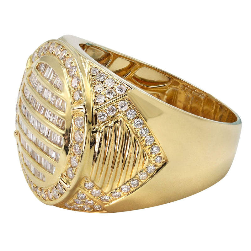 Mens Diamond Ring | 1.4 Carats | 12.29 Grams