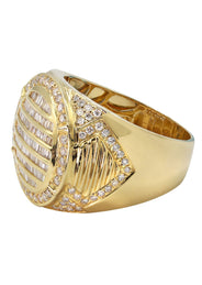 Mens Diamond Ring | 1.4 Carats | 12.29 Grams