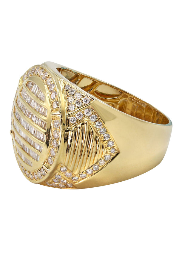 Mens Diamond Ring | 1.4 Carats | 12.29 Grams