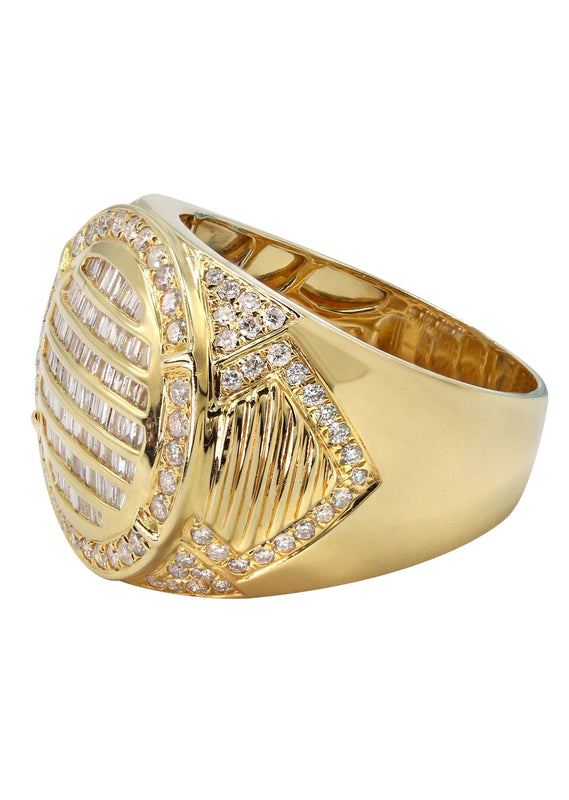 Mens Diamond Ring | 1.4 Carats | 12.29 Grams
