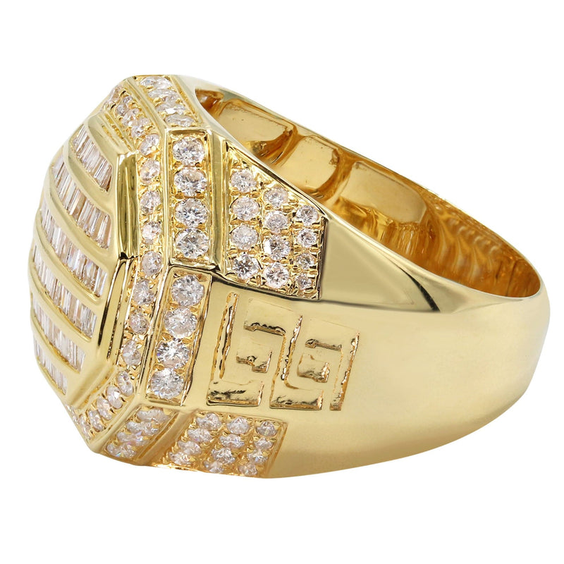 Mens Diamond Ring | 1.95 Carats | 10.69 Grams