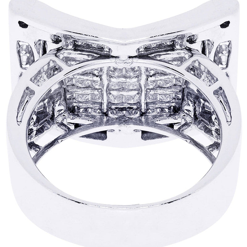 White Gold Mens Diamond Ring| 0.37 Carats| 11.87 Grams