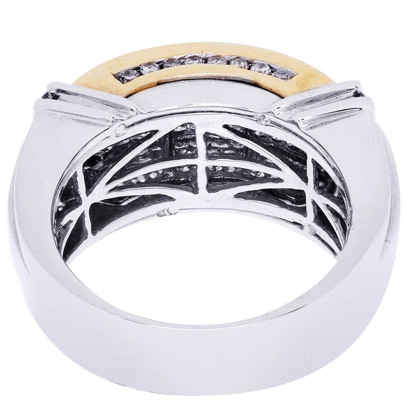 White Gold Mens Diamond Ring| 1.61 Carats| 13.72 Grams