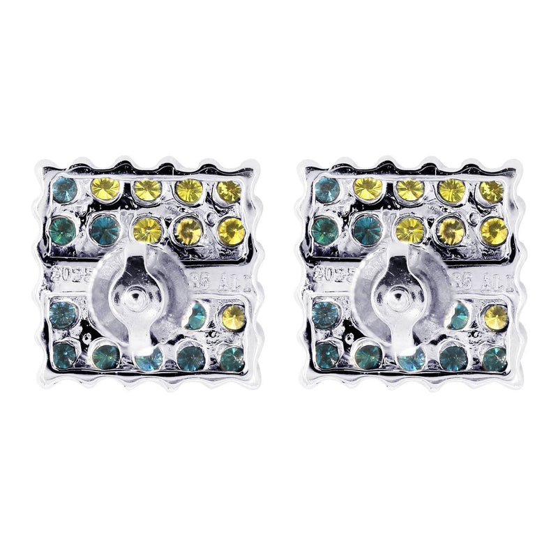 Diamond Earrings For Men | 1.16 Carats 14K White Gold