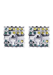 Diamond Earrings For Men | 1.16 Carats 14K White Gold