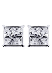 Diamond Earrings For Men | 0.69 Carats 14K White Gold