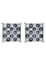 Diamond Earrings For Men | 0.69 Carats 14K White Gold