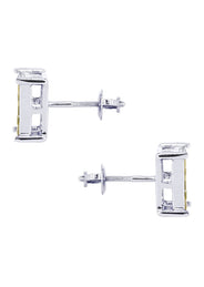 Diamond Earrings For Men | 1.27 Carats 14K White Gold