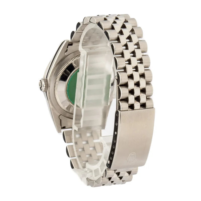 Rolex Datejust Watch 16220 for Men | 36MM | Black Dial | Stainless Steel | Jubilee Band