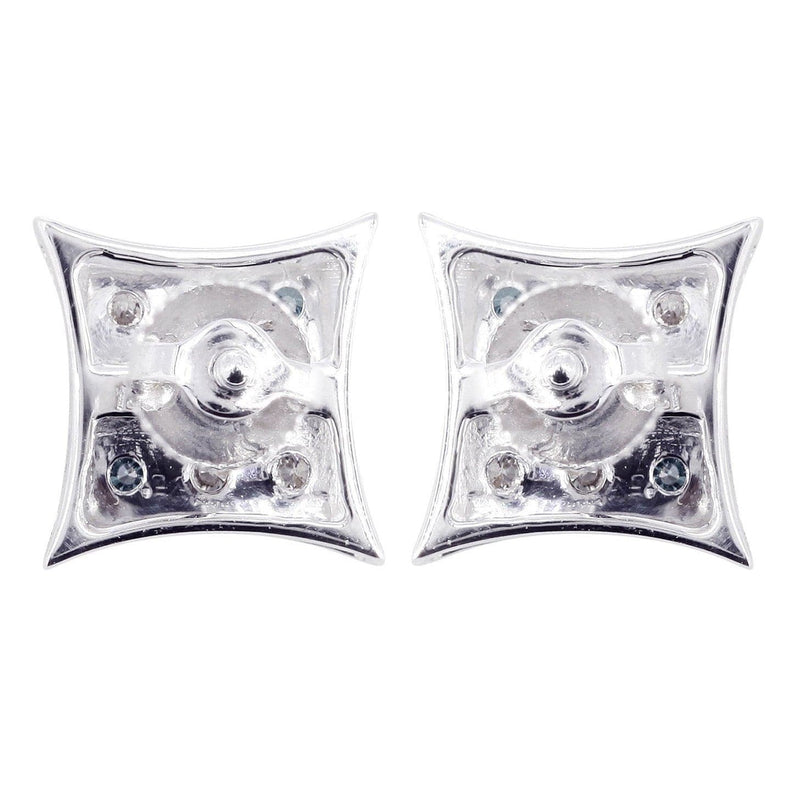 Diamond Earrings For Men | 0.22 Carats 14K White Gold