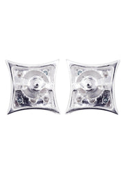 Diamond Earrings For Men | 0.22 Carats 14K White Gold