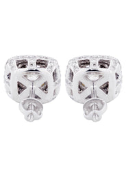 Princess Diamond Stud Earrings | 1.61 Carats