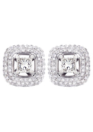 Princess Diamond Stud Earrings | 1.61 Carats