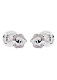 Round Diamond Stud Earrings | 1 Carat