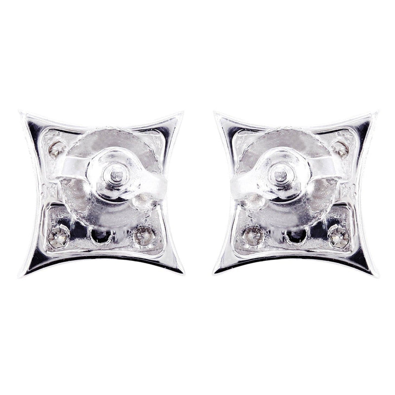 Diamond Earrings For Men | 0.2 Carats 14K White Gold