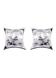 Diamond Earrings For Men | 0.2 Carats 14K White Gold