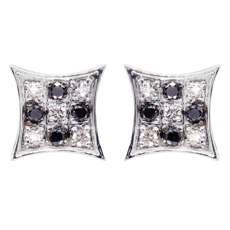 Diamond Earrings For Men | 0.2 Carats 14K White Gold