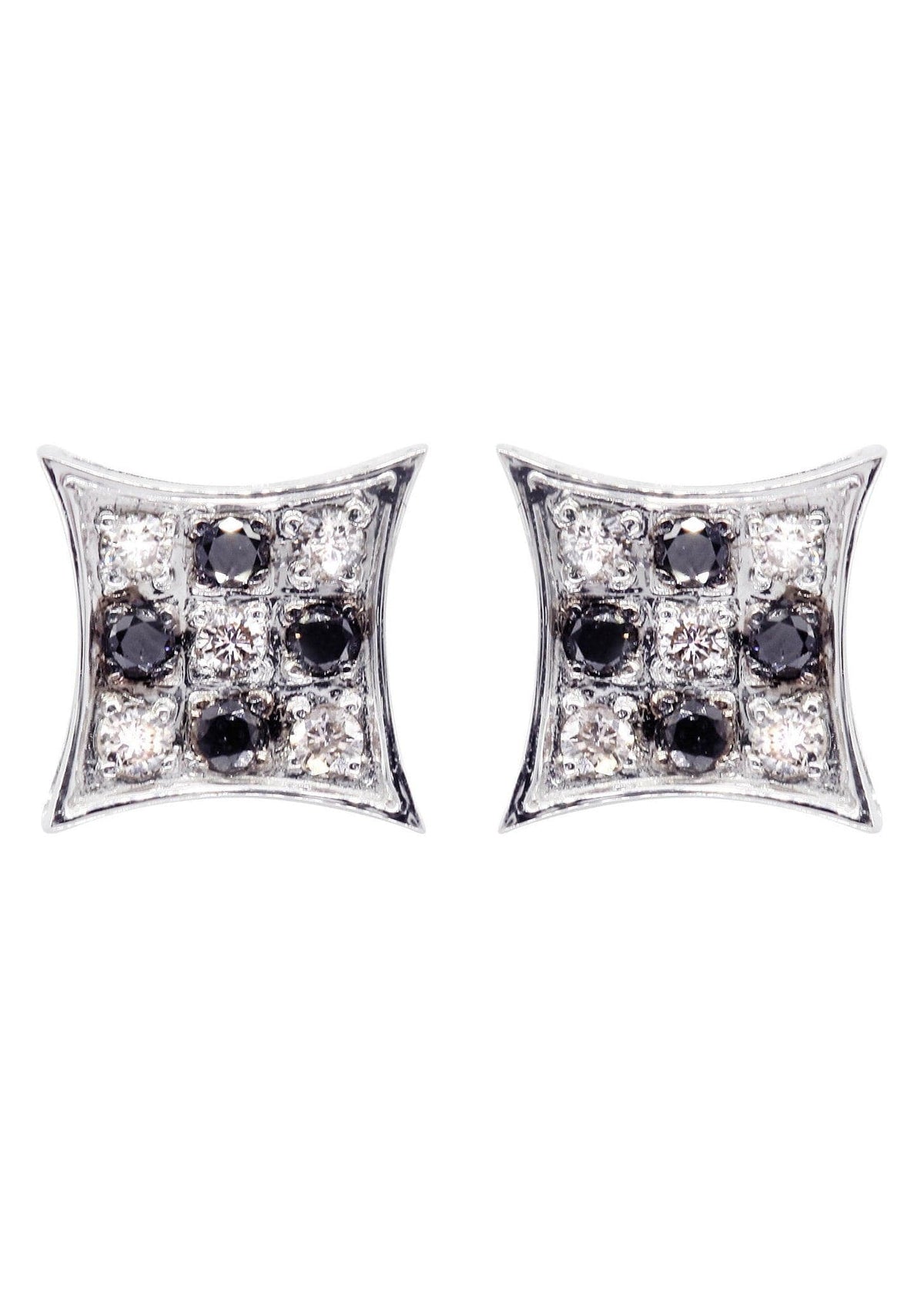 Diamond Earrings For Men | 0.2 Carats 14K White Gold
