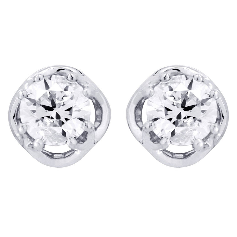 Round Diamond Stud Earrings | 1.35 Carats