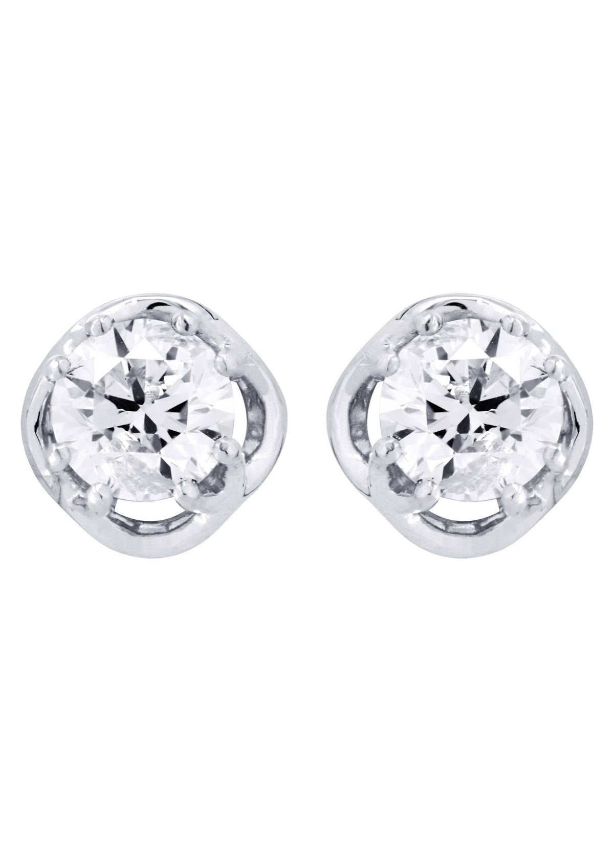 Round Diamond Stud Earrings | 1.35 Carats