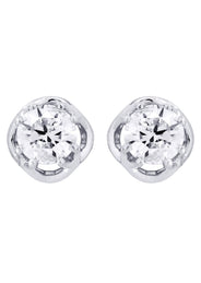 Round Diamond Stud Earrings | 1.35 Carats