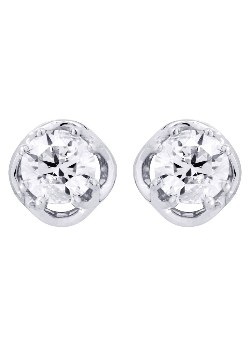Round Diamond Stud Earrings | 1.35 Carats