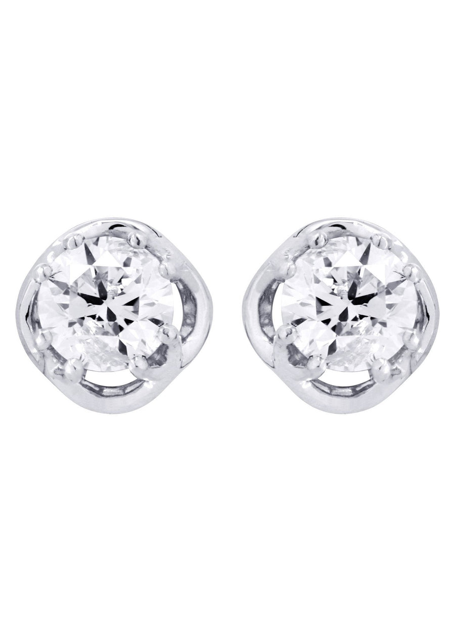 Round Diamond Stud Earrings | 1.35 Carats