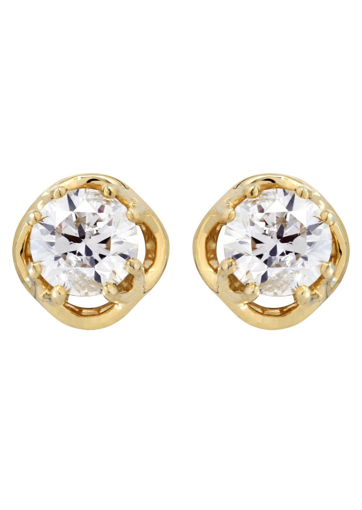 Round Diamond Stud Earrings | 1.75 Carats