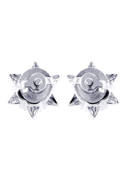 Stud Diamond Earrings For Men | 14K White Gold | 0.44 Carats