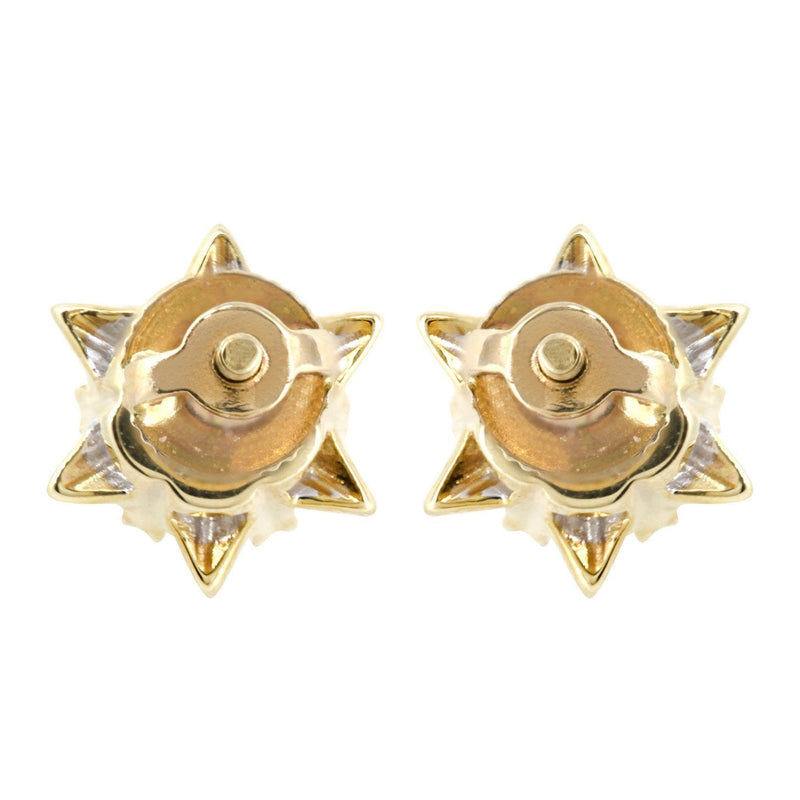 Stud Diamond Earrings For Men | 14K Yellow Gold | 0.59 Carats