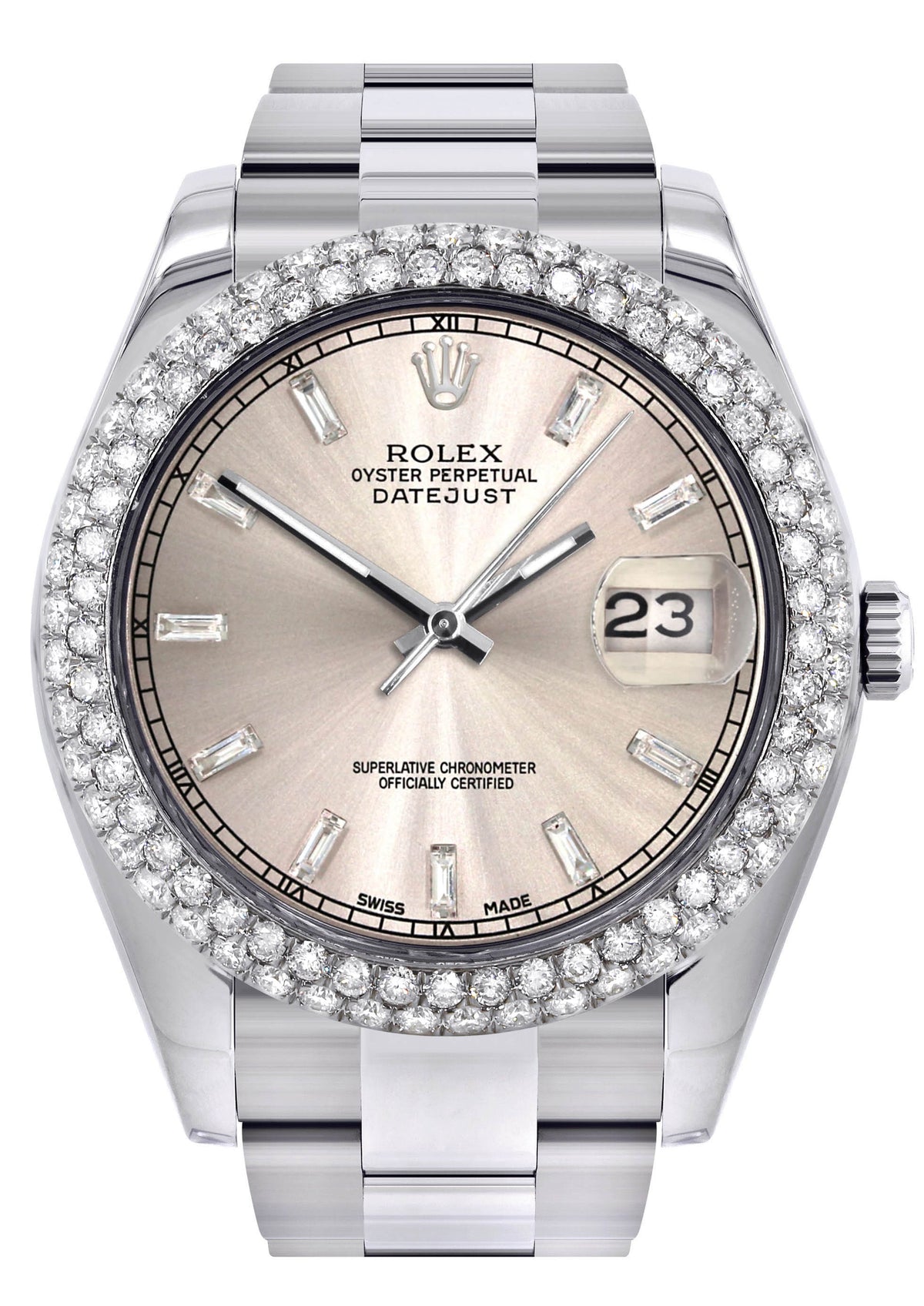 Womens Rolex Datejust II Watch | 41 MM | Crème Dial | Two Row | Oyster Band