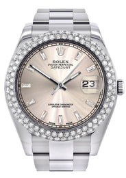 Womens Rolex Datejust II Watch | 41 MM | Crème Dial | Two Row | Oyster Band