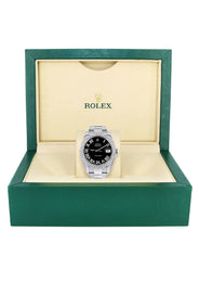 Rolex Datejust II Watch | 41 MM | Black Roman Numeral Dial | Two Row | Oyster Band