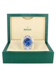 Rolex Datejust II Watch | 41 MM | Blue Roman Numeral Dial | Two Row | Oyster Band