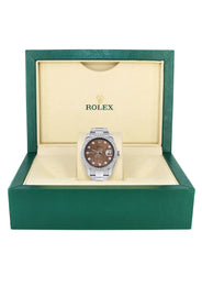 Rolex Datejust II Watch | 41 MM | Brown Texture Dial | Two Row | Oyster Band