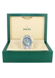 Rolex Datejust II Watch | 41 MM | Dark Mother of Pearl Dial | Two Row | Oyster Band