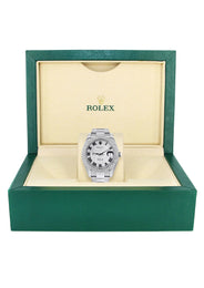 Womens Rolex Datejust II Watch | 41 MM | Diamond Roman Numeral Dial | Two Row | Oyster Band