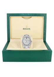 Rolex Datejust II Watch | 41 MM | Diamond Dial | Two Row | Oyster Band