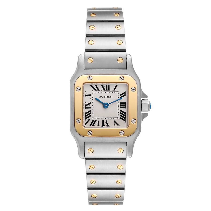 Cartier Santos Watch Ladies - Galbee Small | Steel | Yellow Gold