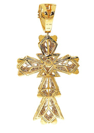 Diamond Cross Pendant| 2.55 Carats| 32.98 Grams