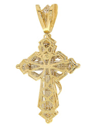 Diamond Cross Pendant| 2.71 Carats| 19.95 Grams