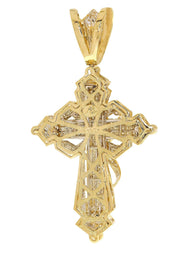 Diamond Cross Pendant | 2.71 Carats| 19.95 Grams