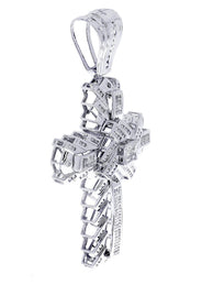 Diamond Cross Pendant| 2.56 Carats| 32.95 Grams
