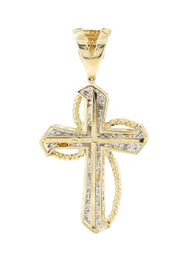 Diamond Cross Pendant | 0.52 Carats | 9.7 Grams