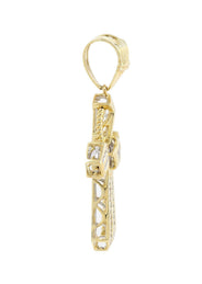 Diamond Cross Pendant | 0.52 Carats | 9.7 Grams