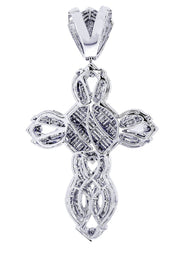 Diamond Cross Pendant| 3.26 Carats| 23.84 Grams