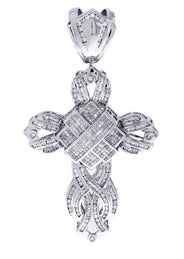 Diamond Cross Pendant| 3.26 Carats| 23.84 Grams