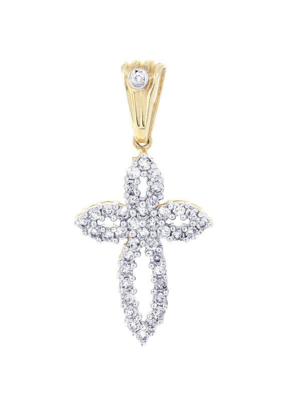 Diamond Cross Pendant | 0.54 Carats | 1.88 Grams